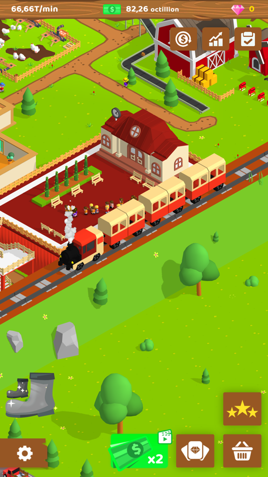 #5. My Farming Empire: Idle Tycoon (iOS) 来自: Wojciech Grzesik