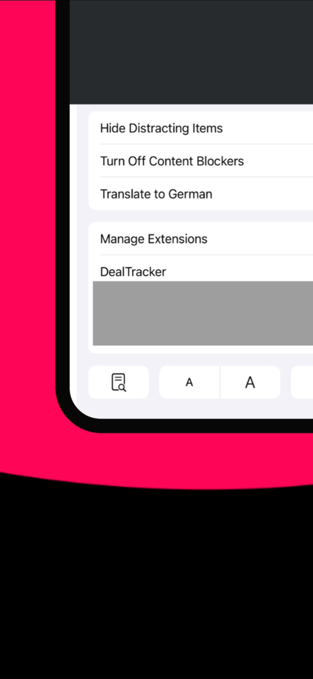 DealTracker screenshot 2