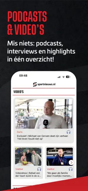 Sportnieuws.nl iPhone screenshot 3
