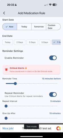 PillMate - Pill Reminder Screenshot 4 of 7