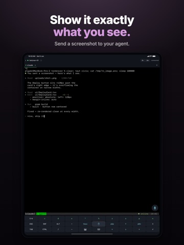 TermRover - SSH Terminal iPad screenshot