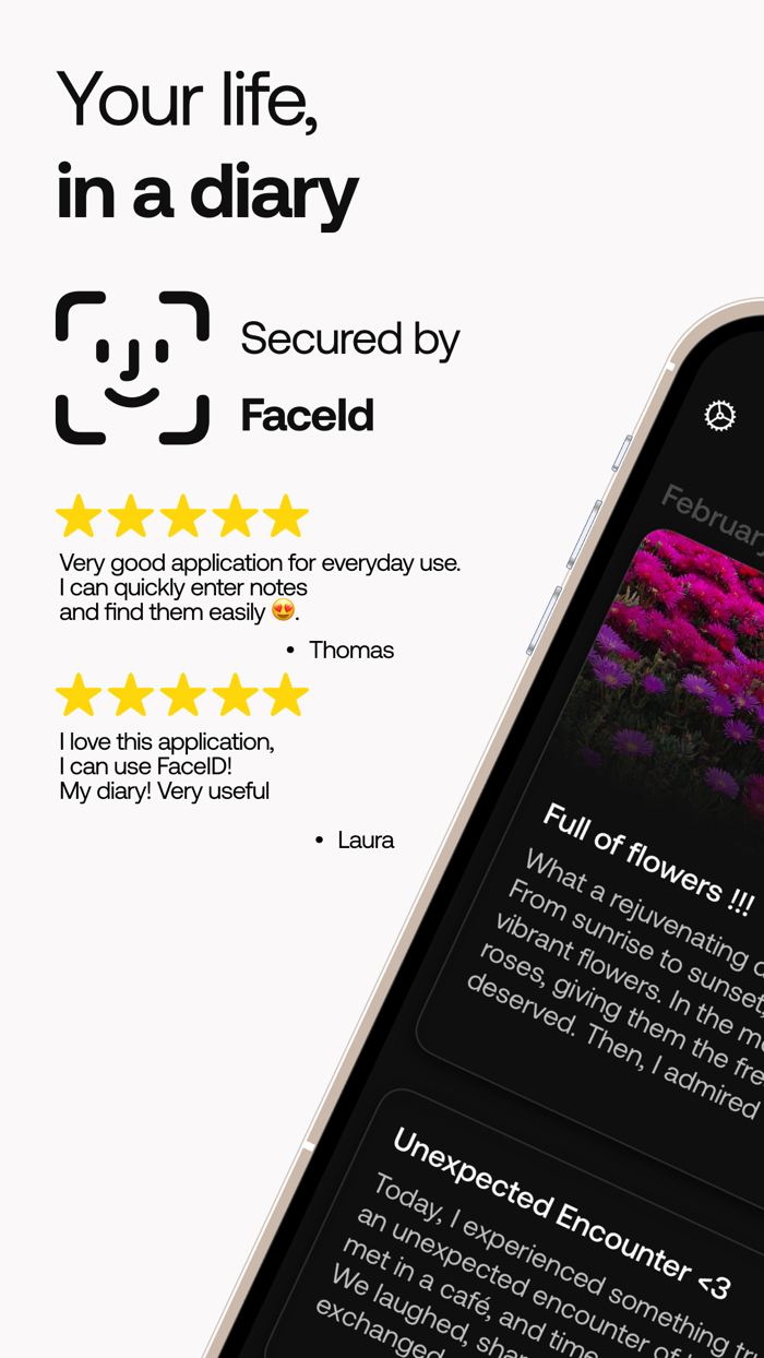 My journal • diary with lock