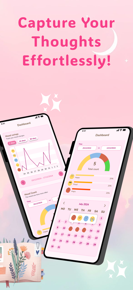 My Daily Diary - Mood Journal screenshot 3