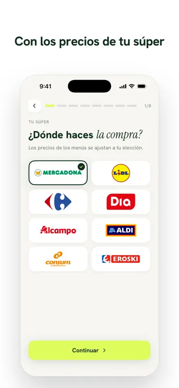 Whipp: Menú semanal y recetas screenshot 5 of 9