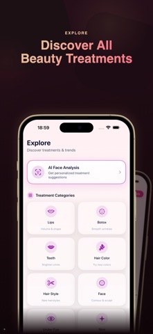 Lip Filler & Botox: AI Face iPhone screenshot