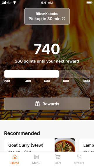 RibsnKabobs app screenshot