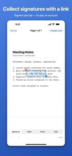 PDF Scanner : Doc scan & sign screenshot 4