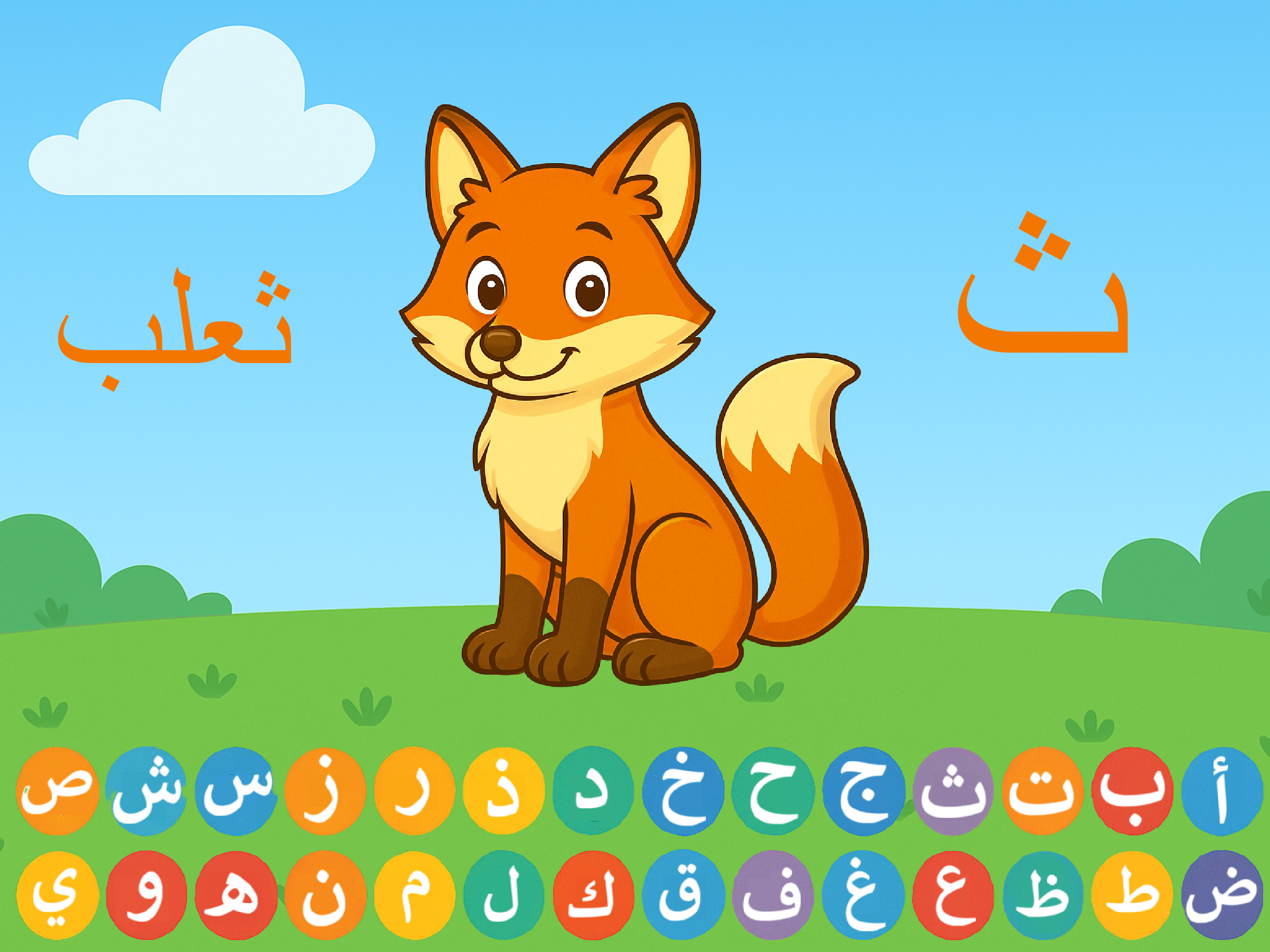 Learn Arabic alphabet for kids screenshot 8