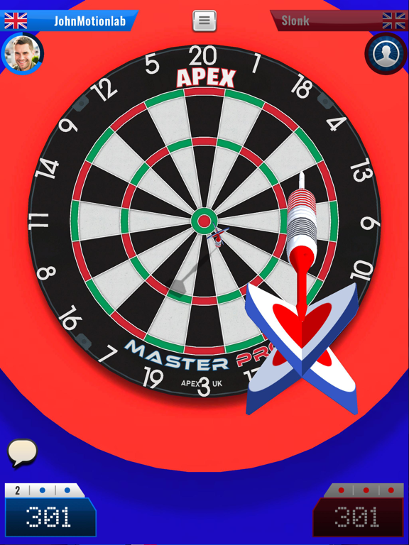 Darts Match Live! iPad screenshot 6 - Games app
