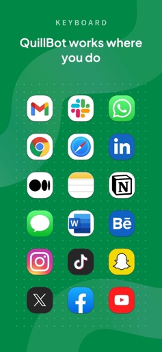 QuillBot: AI Writing, Keyboard screenshot 6