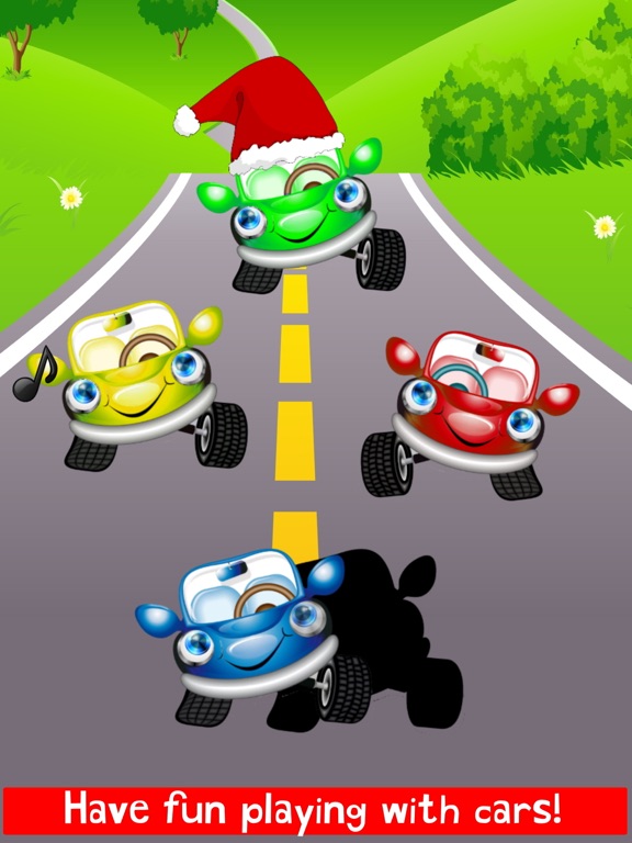 Christmas Car Games Kids FULL iPad screenshot 4 - Education app