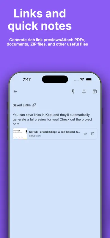Kept Notes screenshot 3 of 5
