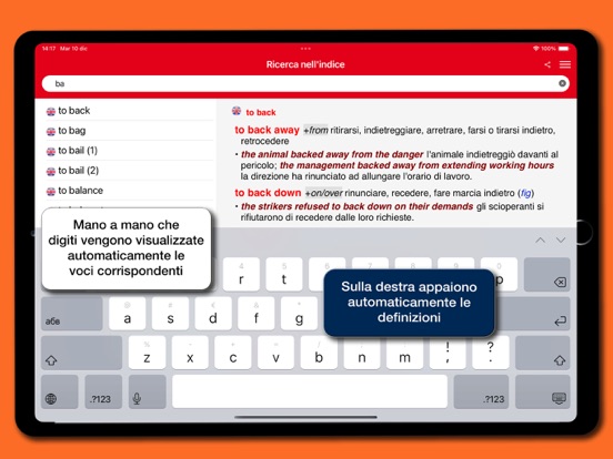 Screenshot #6 pour Dizionario dei Phrasal Verbs