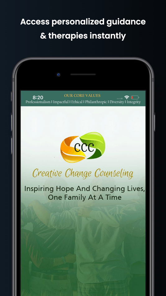 #1. creative change counseling (iOS) 由: creative change counseling A NJ NONPROFIT CORPORATION