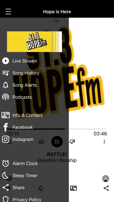 91.3 Hope FM Screenshot