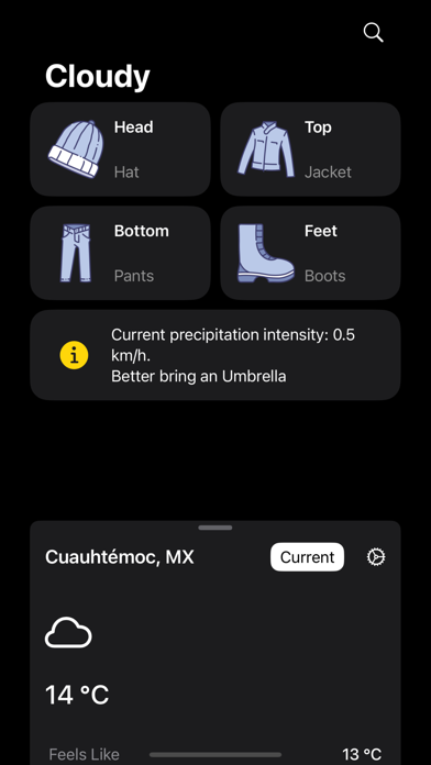 iWear: Weather Fit Screenshot