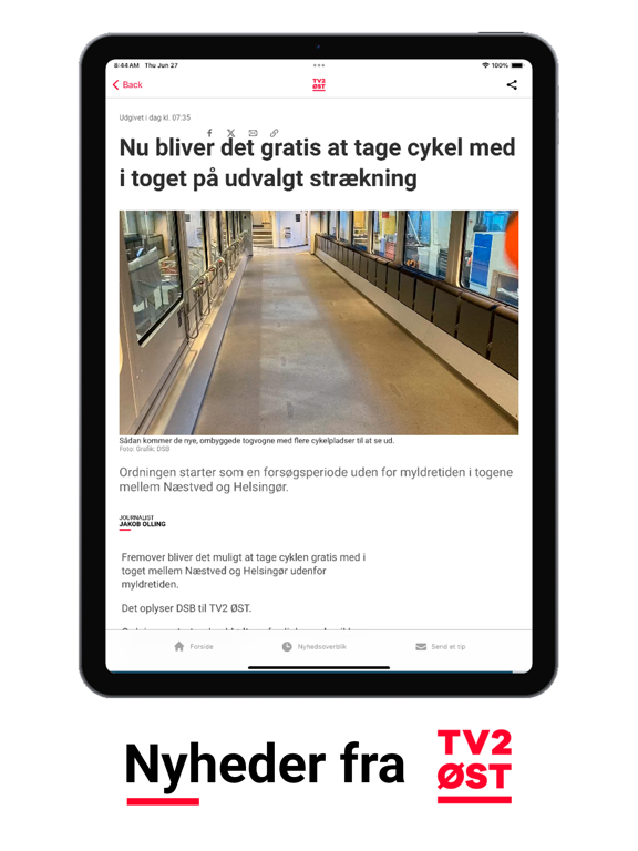 Screenshot #5 pour TV2 ØST Nyheder