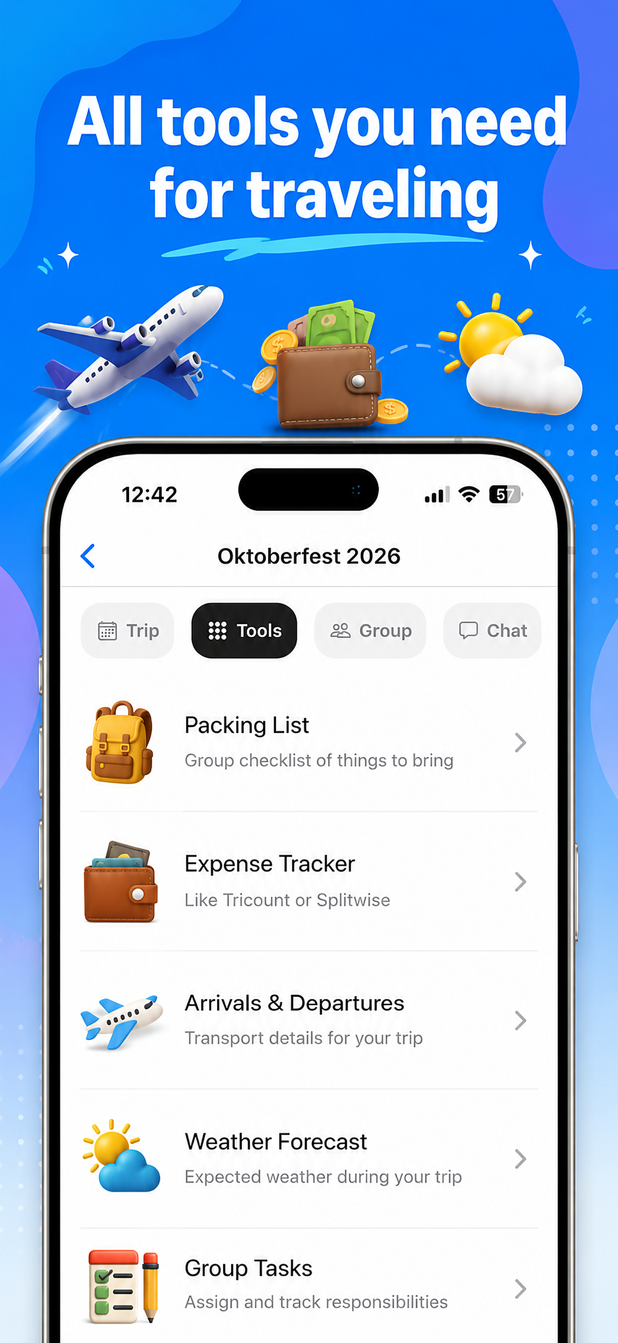 FlowTrip: Plan Travel Friends screenshot 2