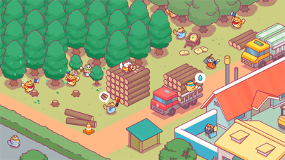 Idle Lumbercat - Wood Games Screenshot