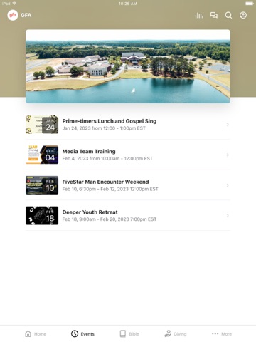Griffin First iPad screenshot