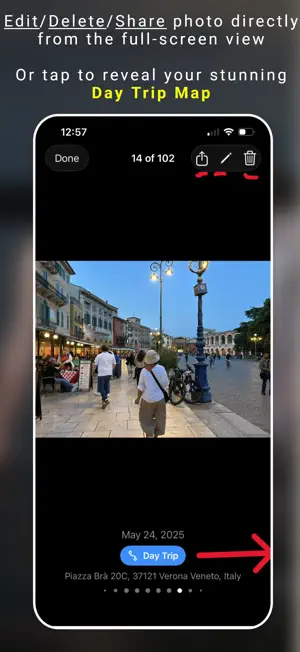 Pictour: Photo Map & Timeline screenshot 4