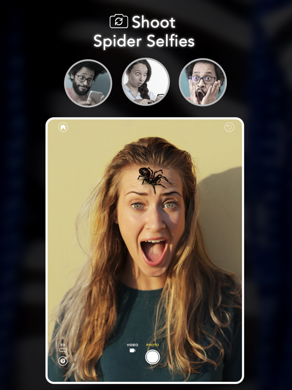 Screenshot #4 pour ARSpiders.com Spider on Face