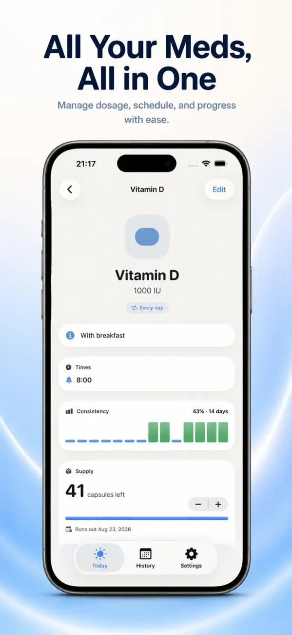 Medication Reminder+ screenshot