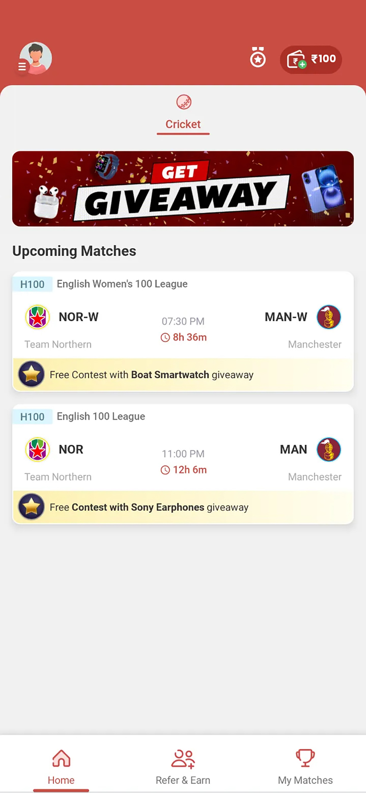 My11Circle Fantasy Cricket App