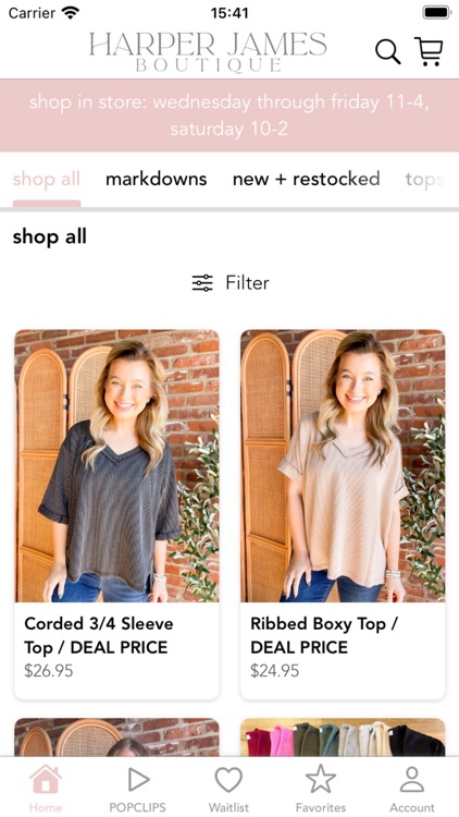 Harper  James Boutique