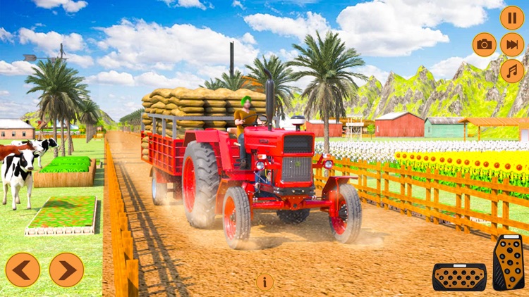 Tractor Farming Games: Farm 3d screenshot-3