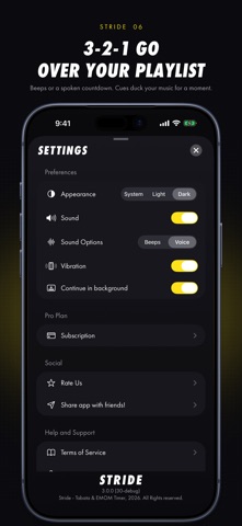 Stride - Tabata & EMOM Timer Screenshot 6 of 6
