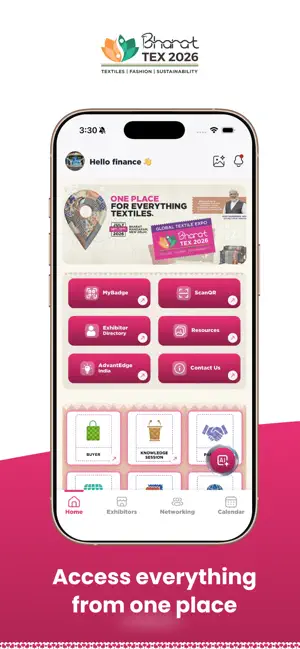 Bharat Tex 2026 Trade Fair iPhone screenshot 2