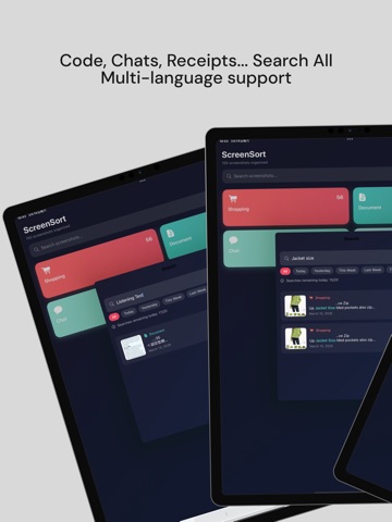ScreenSort: Screenshot Manager iPad screenshot