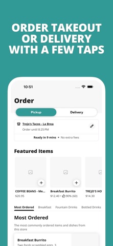 Trejo's Tacos App iPhone screenshot