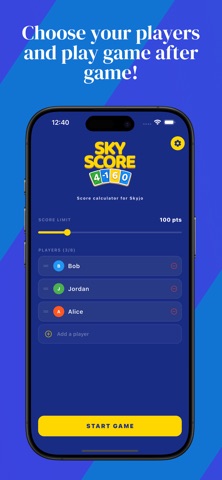Sky Score Calculator Screenshot 2 of 4