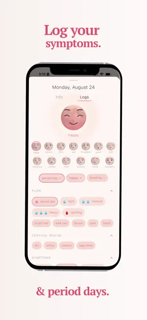 Pink Moon Period Tracker screenshot 4