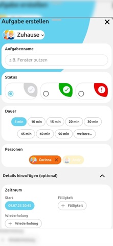 Alltagshelden Haushaltsplaner Screenshot 2 of 6