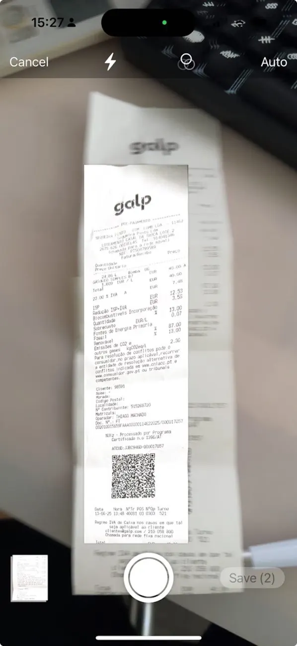 #3. Flowceipt (iOS) بواسطة: Tiago Antunes