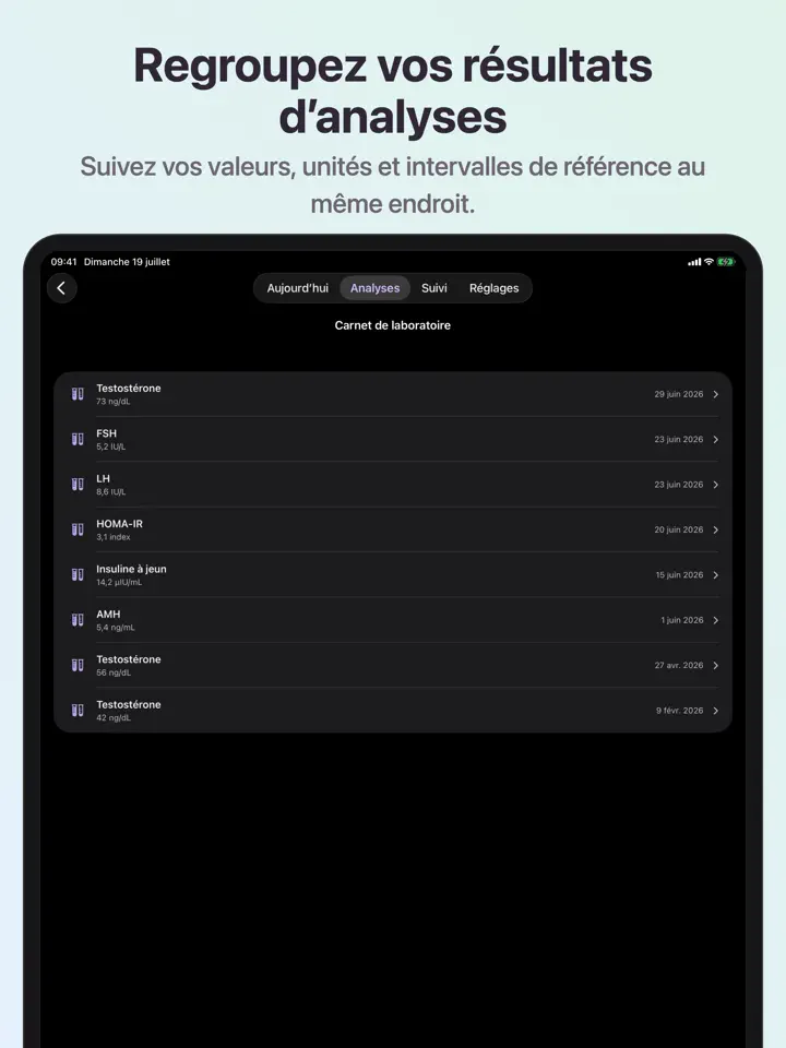 Cystra sur iPad : capture d’écran 4 sur 7