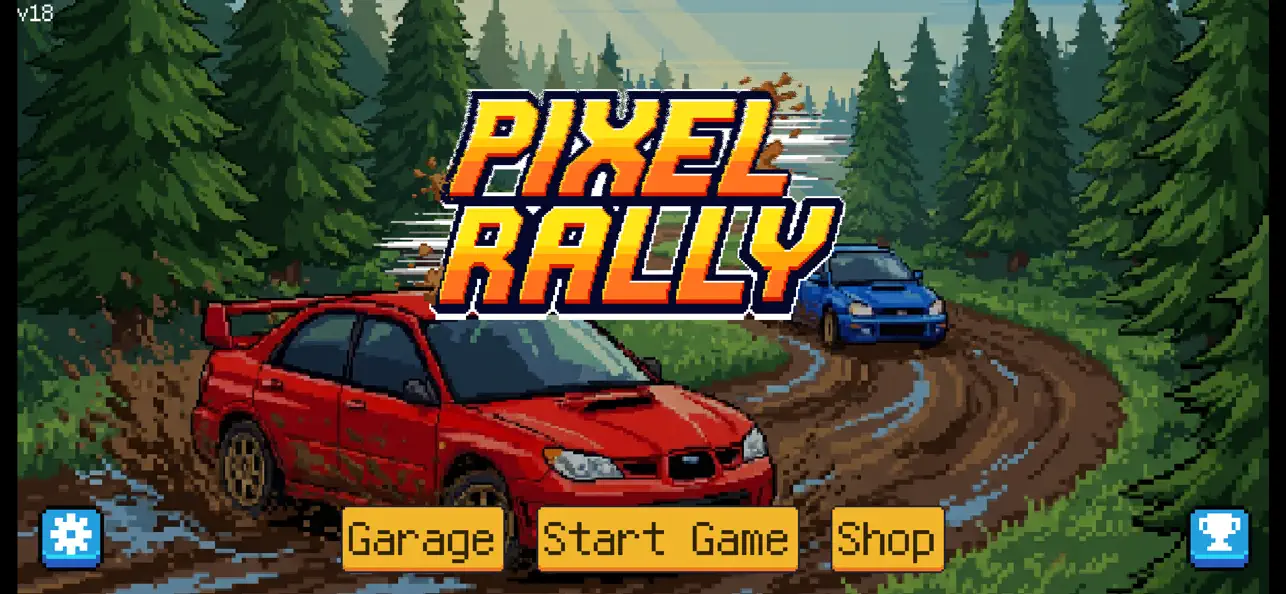 Screenshot #1 pour Pixel Drift Rally