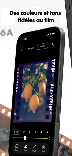 Capture d'écran de Trevni: Inverseur Négatifs sur iPhone 2