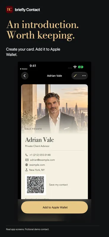 briefly Contact screenshot 1 of 8