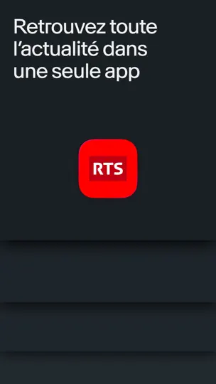Capture d'écran de RTS - Actualités & Sport sur iPhone 7