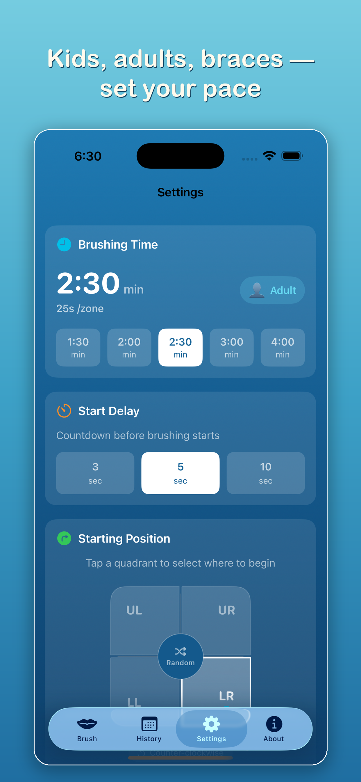 BrushCoach: Teeth Brush Timer screenshot 3