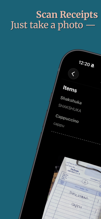 Expense AI – Receipt Scanner Screenshot 1 of 7
