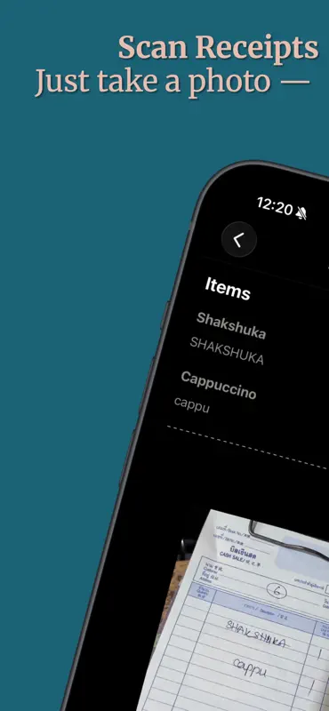Expense AI – Receipt Scanner screenshot 1 of 7