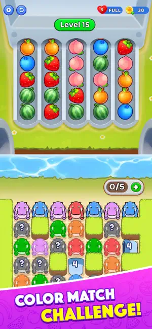Hippo Feed : Sort Fruit screenshot 4