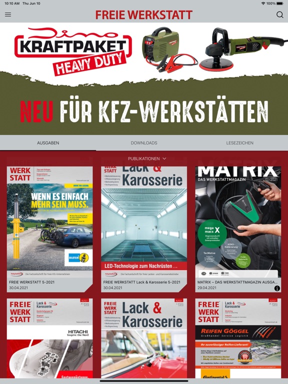 Screenshot #4 pour FREIE WERKSTATT