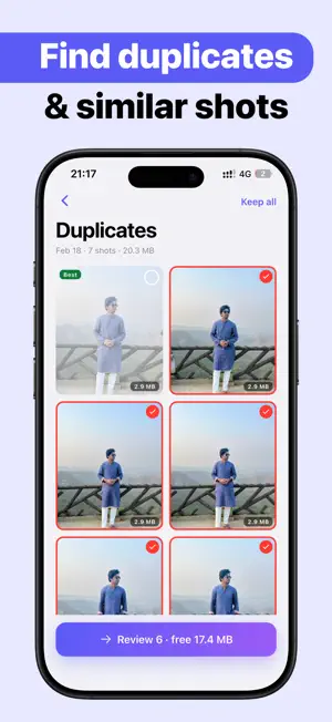 Swipe Delete Photos: Swipedrop screenshot 4