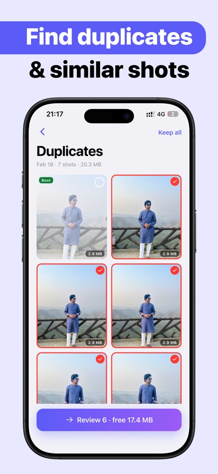 Swipe Delete Photos: Swipedrop screenshot 4